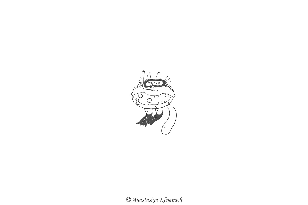 Swimming Pool Hand Drawn Clipart, an Illustration by Anastasiya Klempach (Photo 4 of 7)
