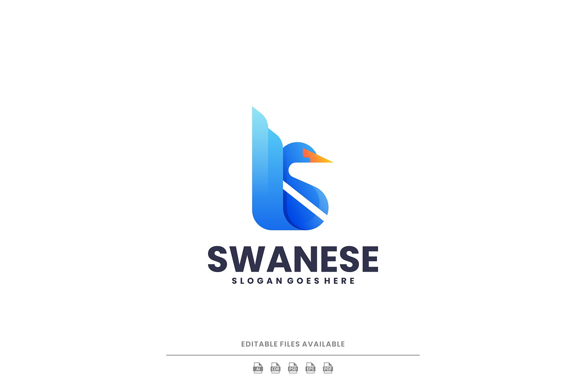 Gradient Modern Swan Logo Design, a Branding & Logo Template by Artnivora.Std (Photo 2 of 4)