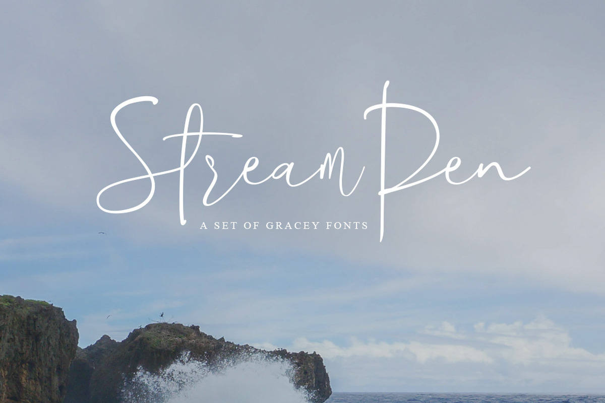 StreamPen Font