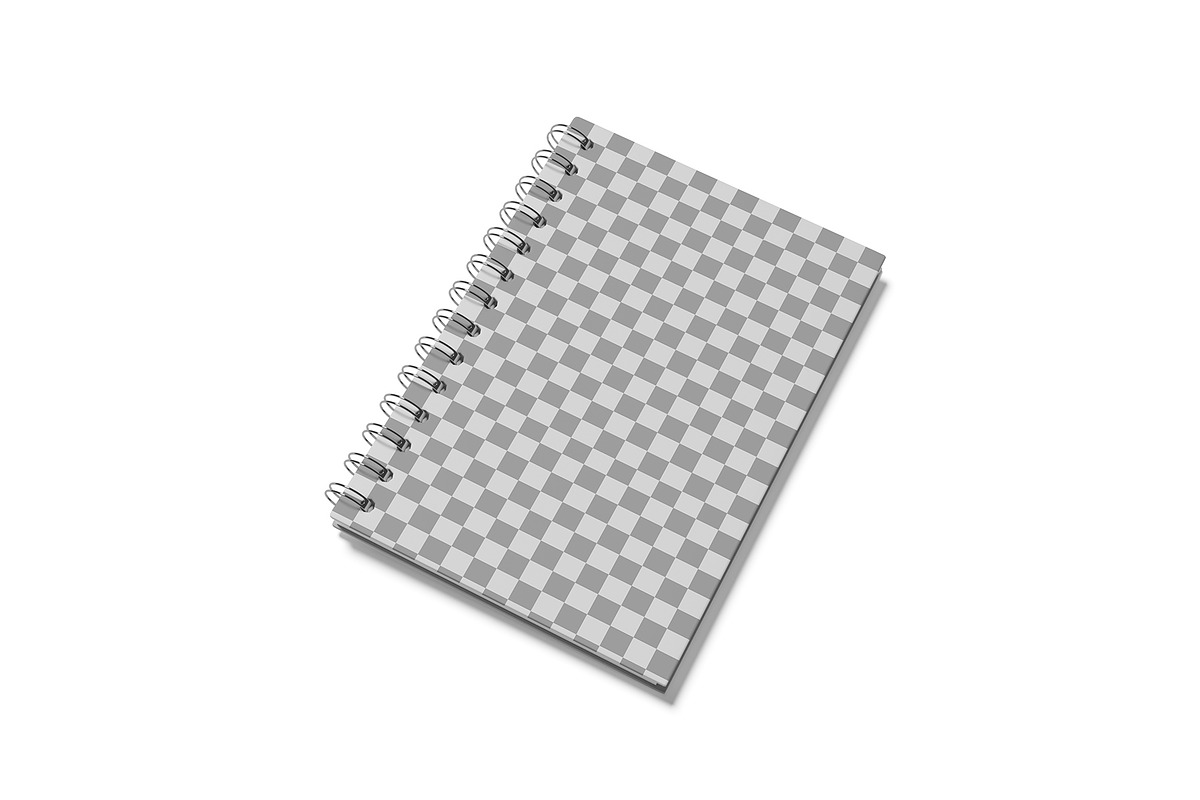 Spiral Notebook Mockup, a Books & Magazine Mockup by mockupbuys (Photo 5 of 8)