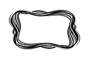 Abstract Line Frame SVG Bundle, an Illustration by yasushie (Thumbnail 4 of 31)
