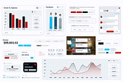 SaaS UI Kit for Financial Management, a Device Mockup by gvanabas (Thumbnail 3 of 8)