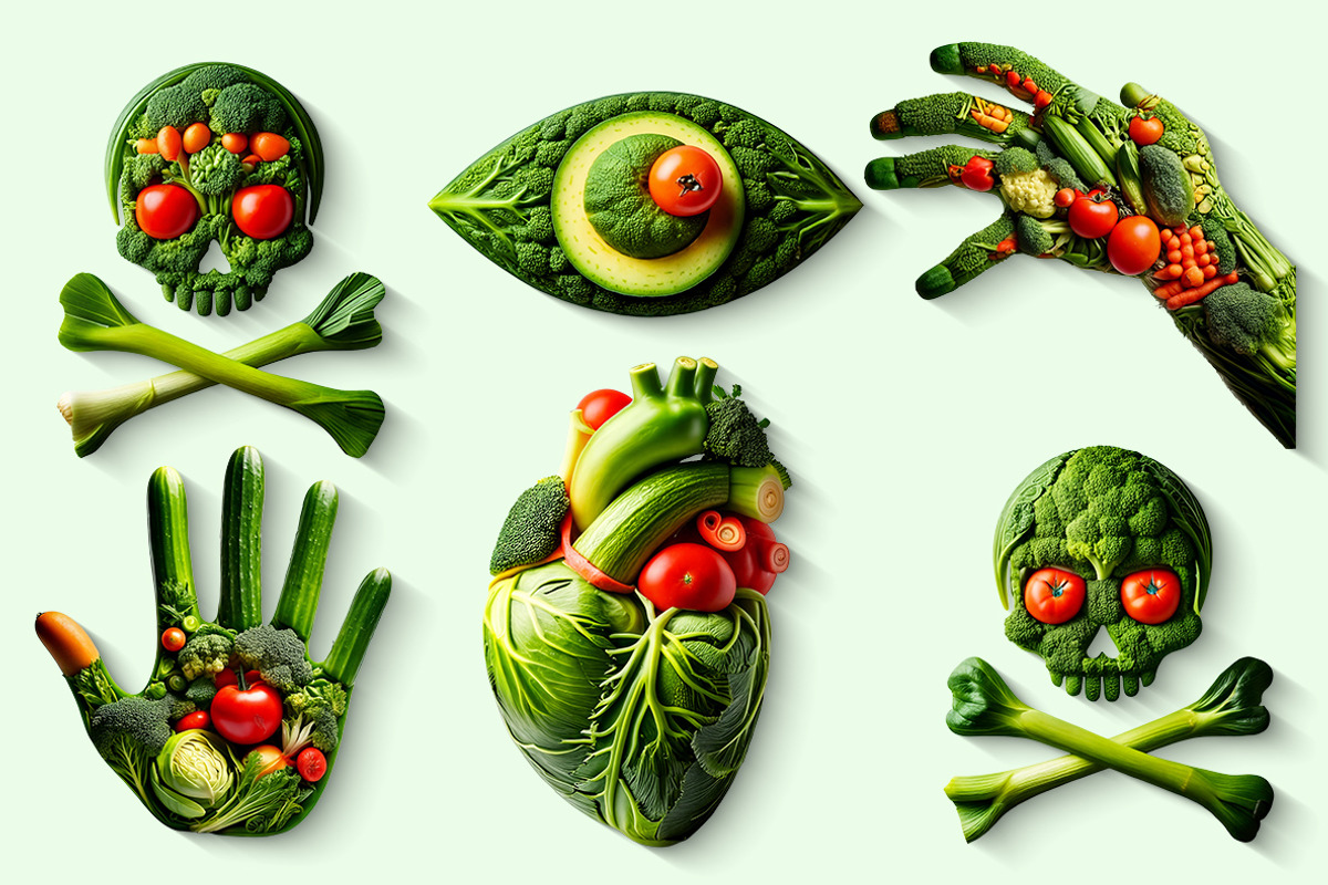 Vegetables Font, a Sans Serif Font by Handmadefont (Photo 6 of 16)