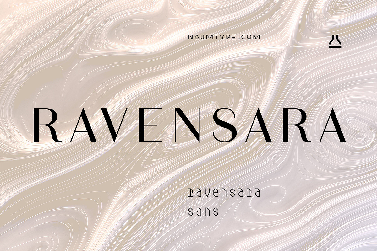Ravensara Sans | 7 fonts, a Sans Serif Font by NAUM (Photo 1 of 6)