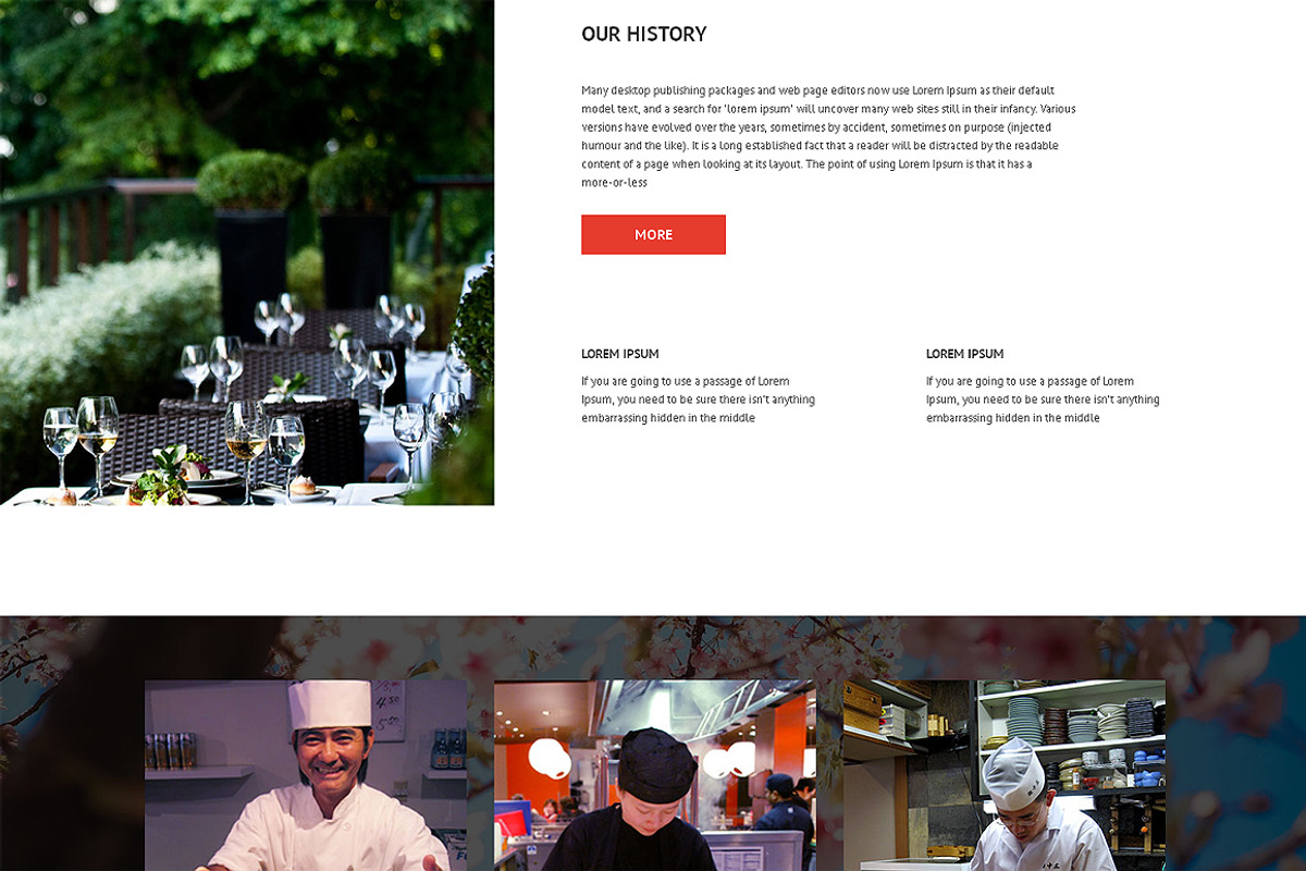 Sushi Responsive One Page Theme, a Landing Page Template by IceTemplates (Photo 3 of 3)
