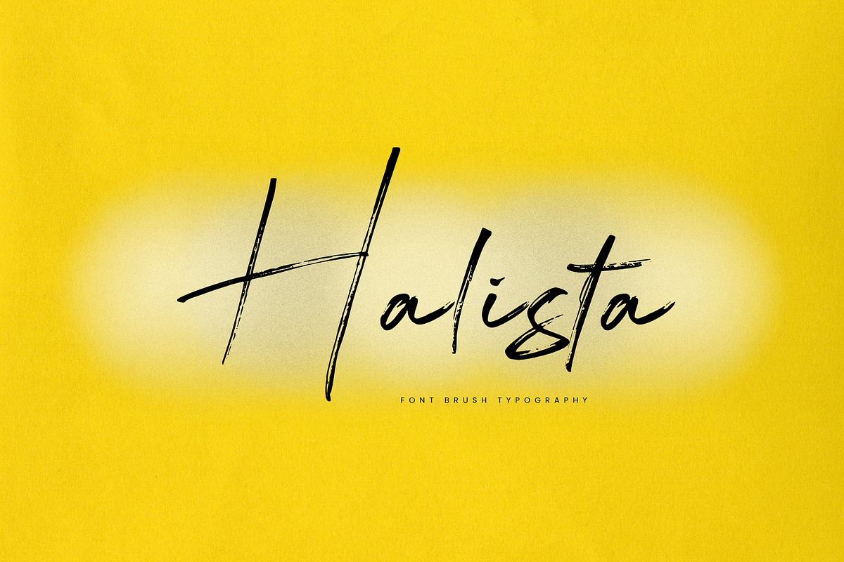 Halista, a Handwritten Font by Gatype (Photo 1 of 15)