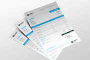 New Invoice Design, a Print Template by alimran24 (Thumbnail 5 of 6)