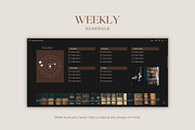Notion Template Dark Academia, a Templates & Theme by AestheticOrganizer (Thumbnail 5 of 9)