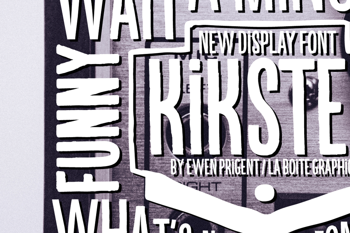 Kikster, a Handwritten Font by La Boite Graphique (Photo 3 of 5)