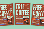 Free Coffee Flyer, a Flyer Template by Gumico Studio. (Thumbnail 1 of 3)