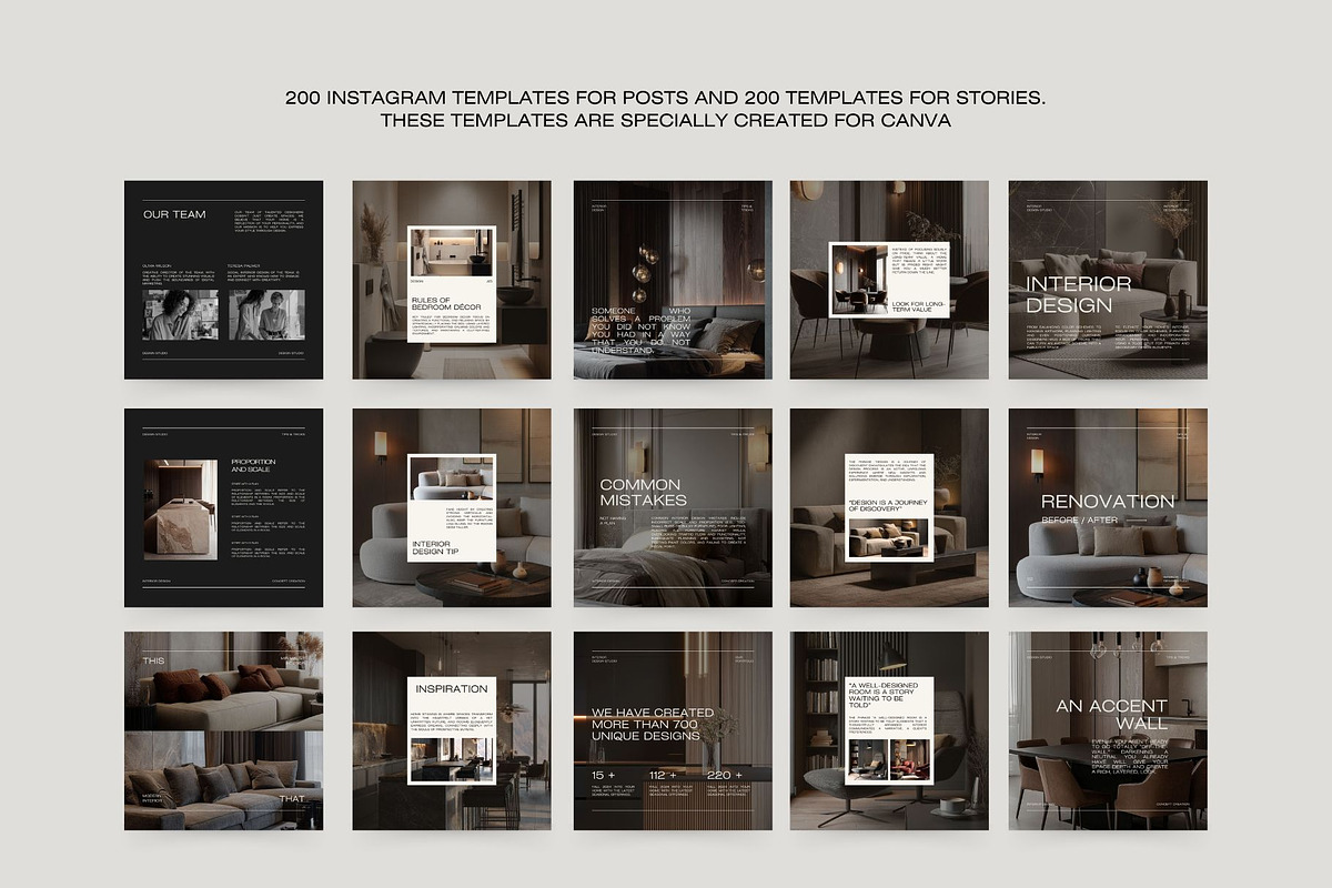Interior Design Instagram Bundle III, a Social Media Template by Instprofi | Studio Estimo (Photo 36 of 49)