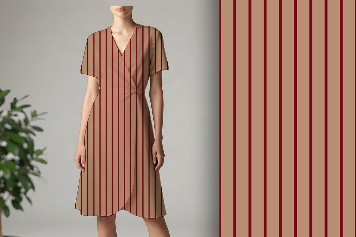 Regal Pin Stripe Seamless Pattern, a Pattern Graphic by Sharon Schwalbe (Photo 1 of 5)