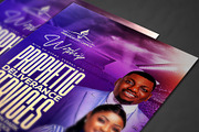 Prophetic Deliverance Church Flyer T, a Social Media Template by church flyer templates (Thumbnail 2 of 9)