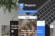 Premium Ionic 1 Theme : Magaza, a HTML Template by Audacitus (Thumbnail 1 of 6)