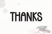Happy Graduation | Script Font, a Script Font by Scratchones (Thumbnail 8 of 8)