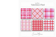 Seamless Valentine Plaid Textures, a Texture Graphic by Creative Matrix82 (Thumbnail 4 of 5)