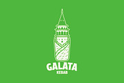 Galata Kebab Logo Template, a Branding & Logo Template by Kreasi Malam (Thumbnail 4 of 4)