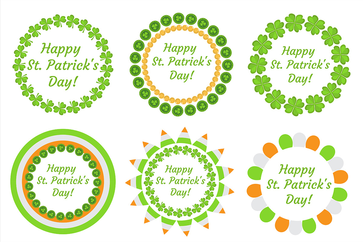 St. Patrick's Day BIG BUNDLE !!!!, a Background Graphic by Lucia Fox (Photo 13 of 17)