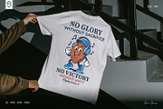 Retro Rugby Ball Character T-Shirt, a Sport Illustration by shaondesigns (Thumbnail 4 of 6)