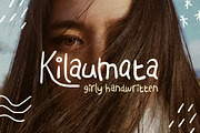 Kilaumata Girly Handwrititen, a Handwritten Font by Sloulyfe (Thumbnail 1 of 10)