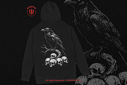 10 Bundle Dark Art Death Raven Crows, an Illustration by Morspective (Thumbnail 4 of 7)