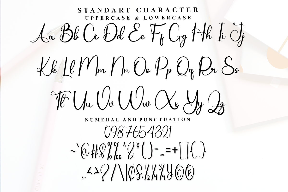 Clamshell, a Handwritten Font by InermediaSTUDIO (Photo 4 of 7)