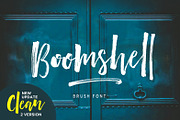 Boomshell Brush (New Update), a Script Font by Dhan Studio (Thumbnail 1 of 8)