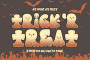 Spooky Treat - Halloween Font, a Handwritten Font by Dharmas Foundry (Thumbnail 6 of 12)