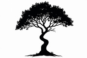 Wild Forest Tree Clipart Set, an Illustration by balal (Thumbnail 10 of 20)