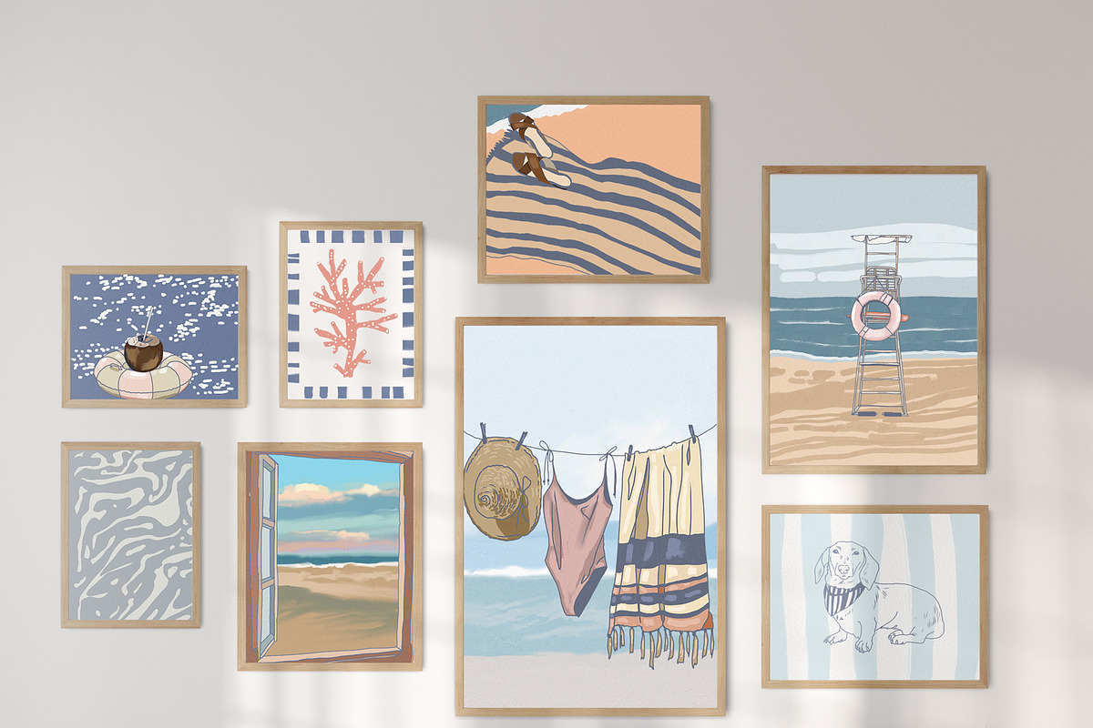 Coastal Prints Creator, an Object Graphic by whiteheartdesign (Photo 8 of 13)