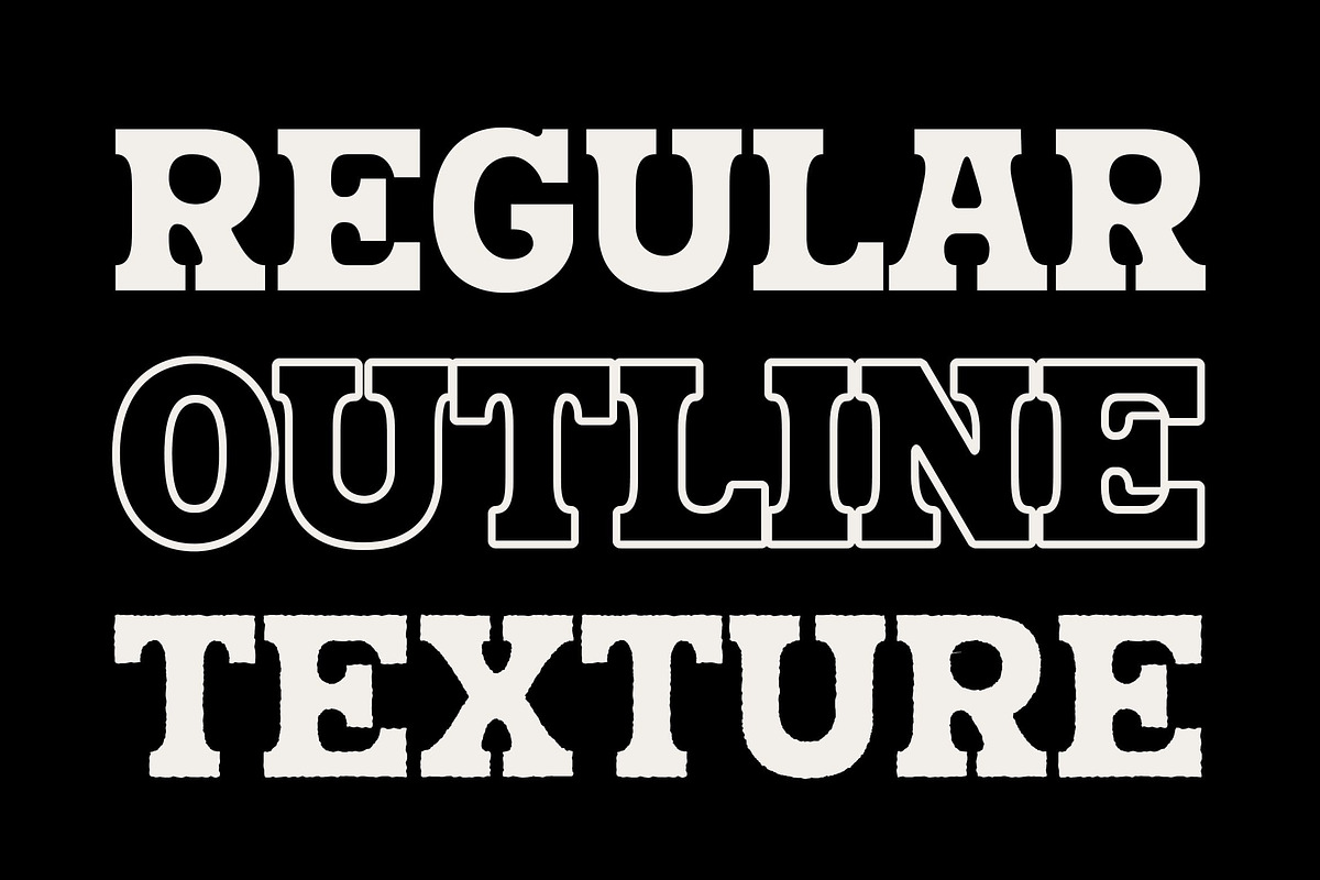 Nuega – Bold Slab Serif Font, a Slab Serif Font by Blankids Studio (Photo 6 of 12)