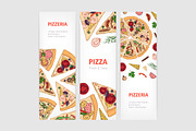 Slices of different pizza types, a Food Illustration by Good Studio (Thumbnail 6 of 19)