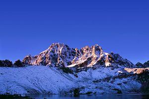 First Light Nepal Mountains, a Nature Photo by THP Creative
