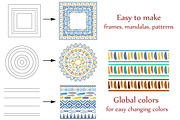 Tribal Force pattern brushes, a Brush Add-On by SHMEL_Studio (Thumbnail 3 of 4)