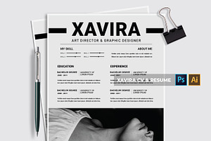 Xavira CV & Resume