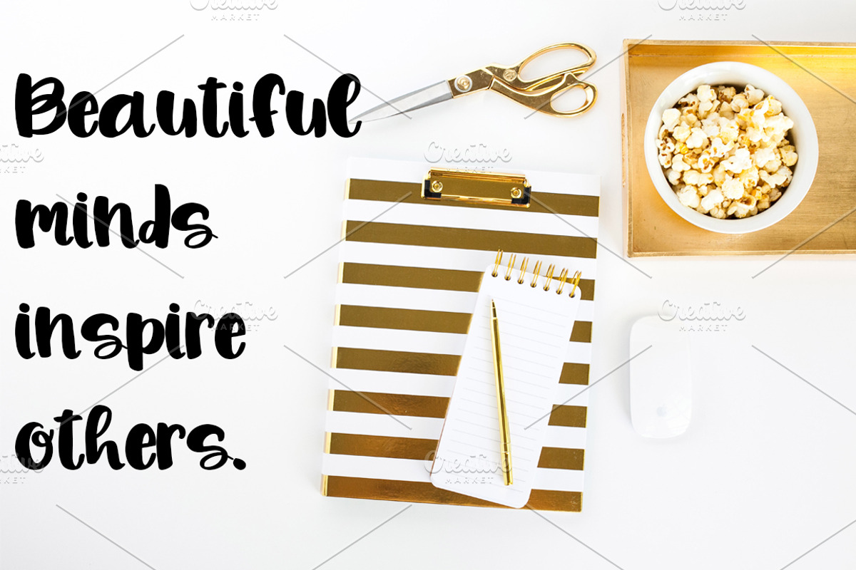 VISION Hand Lettered Font preview 2