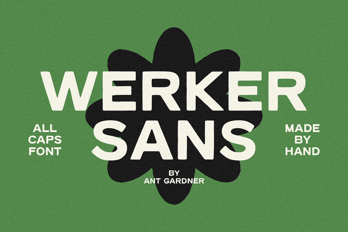 AG WERKER SANS, a Font by Ant Gardner (Photo 1 of 5)