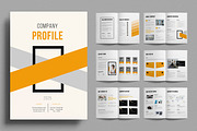 Company Profile Layout, a Brochure Template by ContestDesign (Thumbnail 1 of 4)