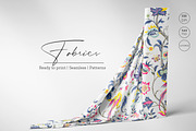Jacobean Glamour Pattern Set!, a Pattern Graphic by Pink Linen (Thumbnail 8 of 9)