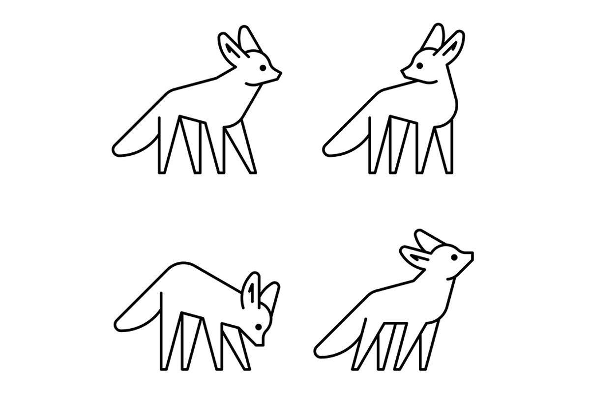 Fennec Fox Logo, a Graphic by NataliiaVolyk (Photo 2 of 6)