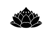 Lotus Flower Silhouette Vector Bundl, an Illustration by Creativeshirt (Thumbnail 8 of 51)
