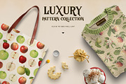 Vintage harvest fruits collection, a Pattern Graphic by Beauty Drops (Thumbnail 7 of 9)