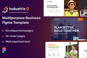 Industria9 - Figma Template