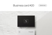 Business Card Mockup Template Bundle, a Business Card Template by PrintPixel (Thumbnail 85 of 104)