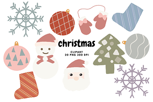 Christmas Clipart Illustration