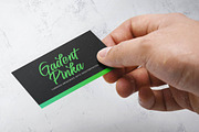 Juntink Sunday Bold Calligraphy Font, a Script Font by stylishtype.co (Thumbnail 4 of 20)