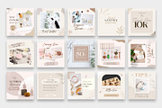 Skincare Instagram Post Canva, a Social Media Template by Boinah Studio (Thumbnail 6 of 6)