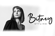 Brushine - Elegant Brush Font, a Handwritten Font by Artkenza (Thumbnail 3 of 7)