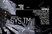 Capsule, a Sans Serif Font by Hydro74 (Thumbnail 2 of 4)