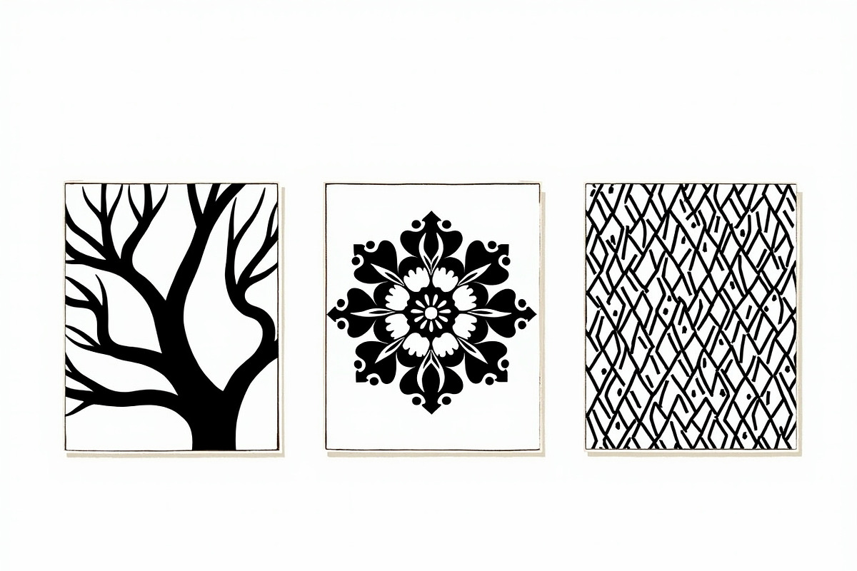 Decorative Tree Floral Nature Tile, a Decorative Illustration by Artivon (Photo 5 of 23)